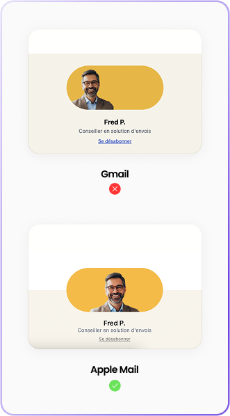Comparaison Gmail vs Apple Mail